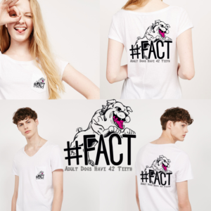 Diseño de Camiseta por Tolga para The Fact Site | Diseño: #13351188