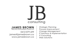 Business Card Design by Blank_