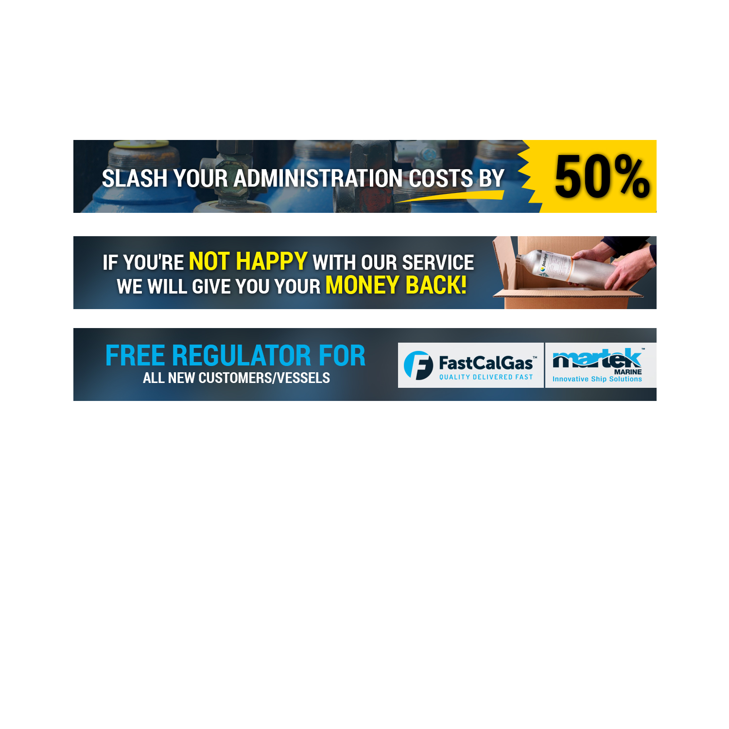 Banner Ad Design by uk for Martek Marine | Design #13342373
