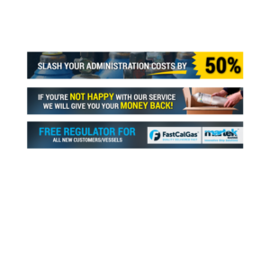Banner Ad Design by uk for Martek Marine | Design: #13342373