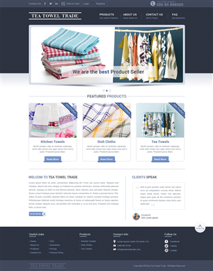 WordPress-Design von Hashim Creetto für dieses Projekt | Design: #2504246