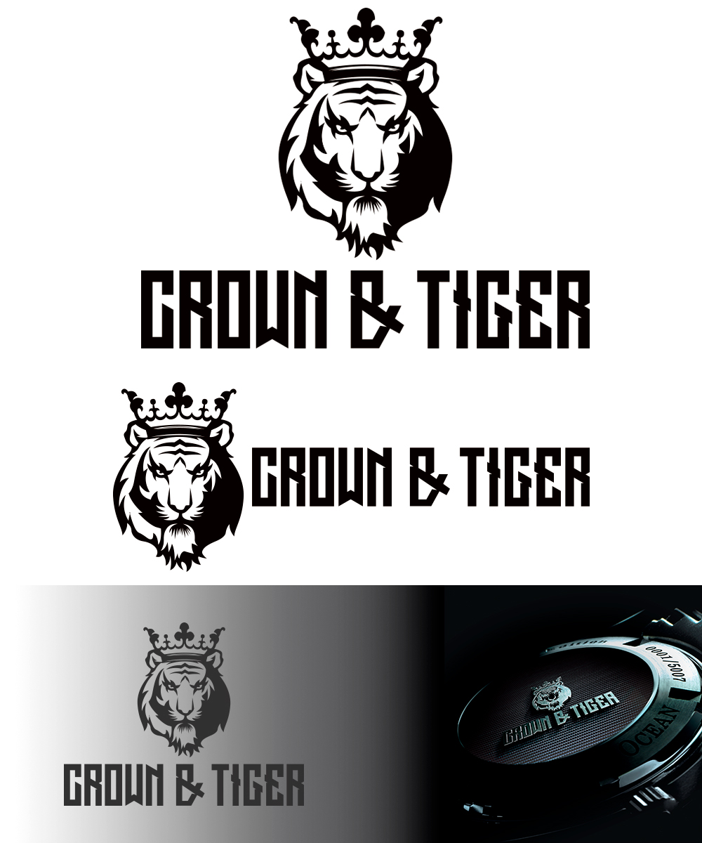 Logo Design by StudioD™ for Crown & Tiger | Design #13362502