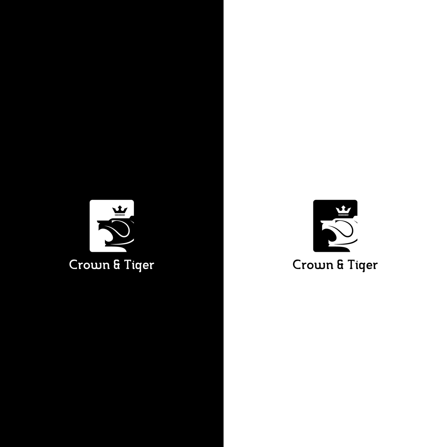 Logo Design by vector729 for Crown & Tiger | Design #13392271