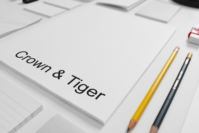 Logo Design by logout babu for Crown & Tiger | Design #13355136