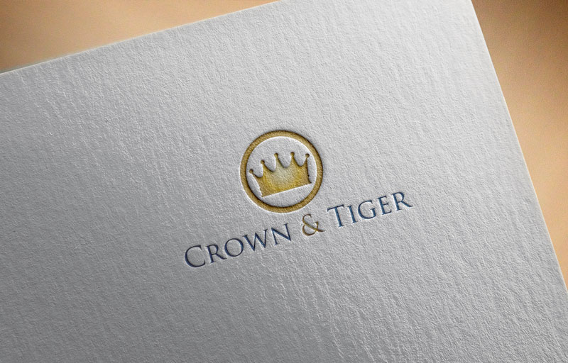 Logo Design by Jon cristian for Crown & Tiger | Design #13355505
