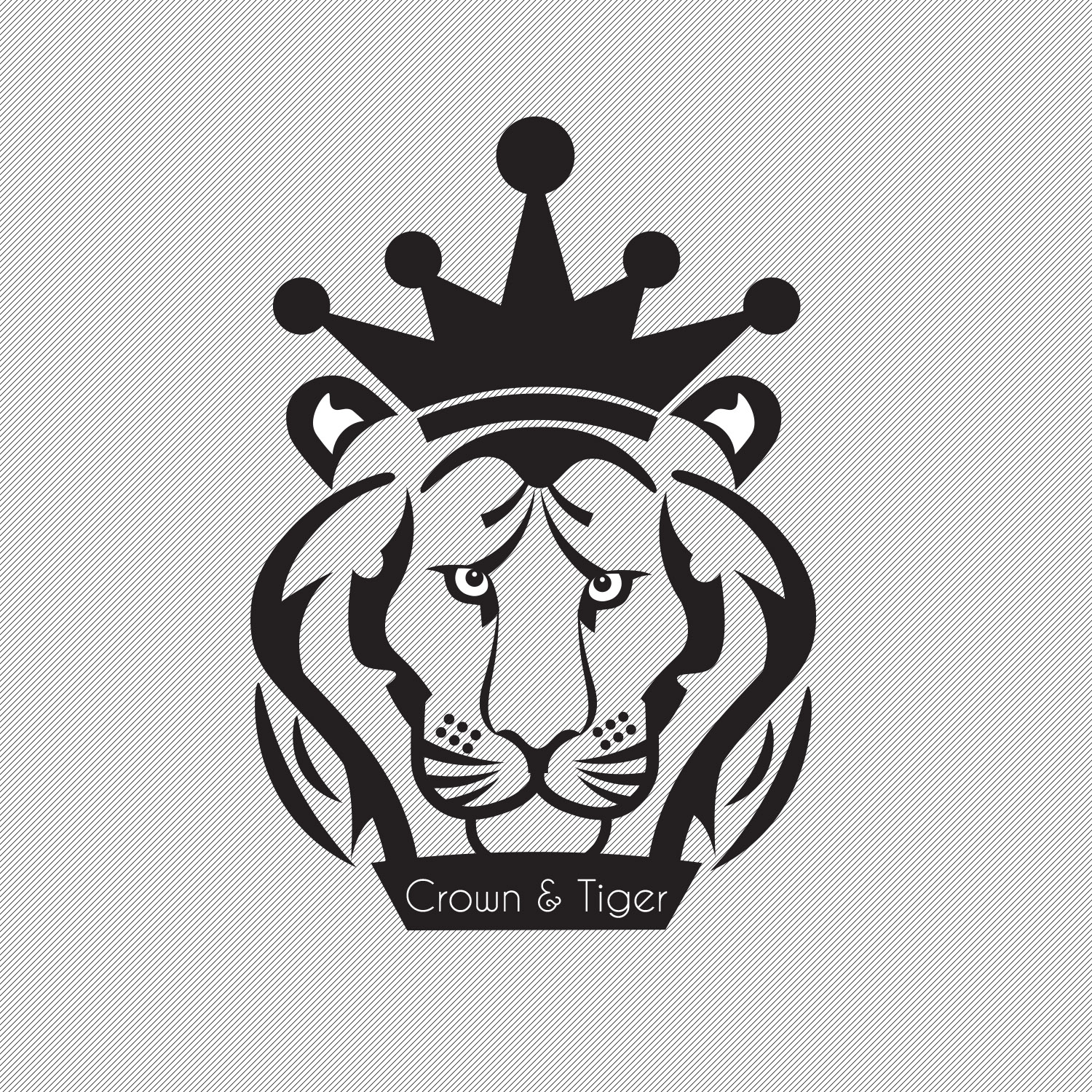 Logo-Design von Soheil.Jei für Crown & Tiger | Design #13407510