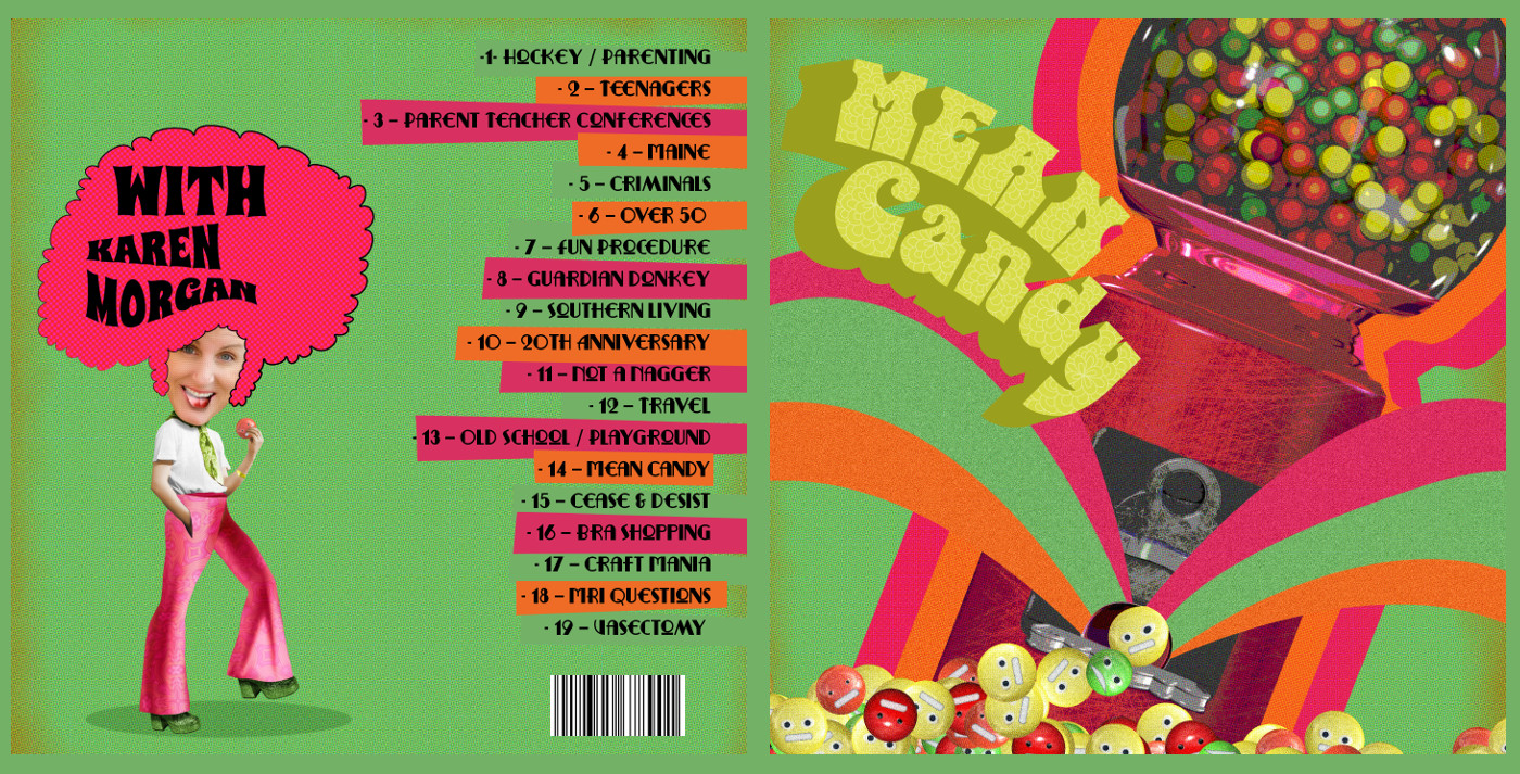 CD-Cover-Design von Marta van Eck für Southern Laughing LLC | Design #13362241