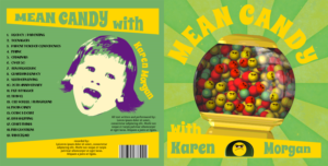 CD Cover Design for MEAN CANDY | Diseño de Portada de CD por Marta van Eck