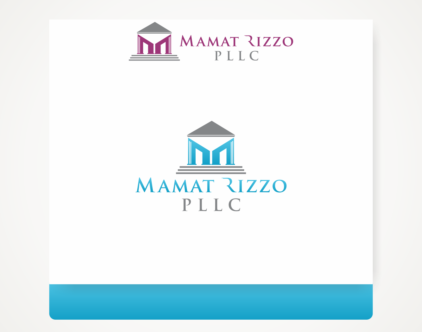 Logo Design by Savana for Steven Mamat, PLLC | Design #13344699