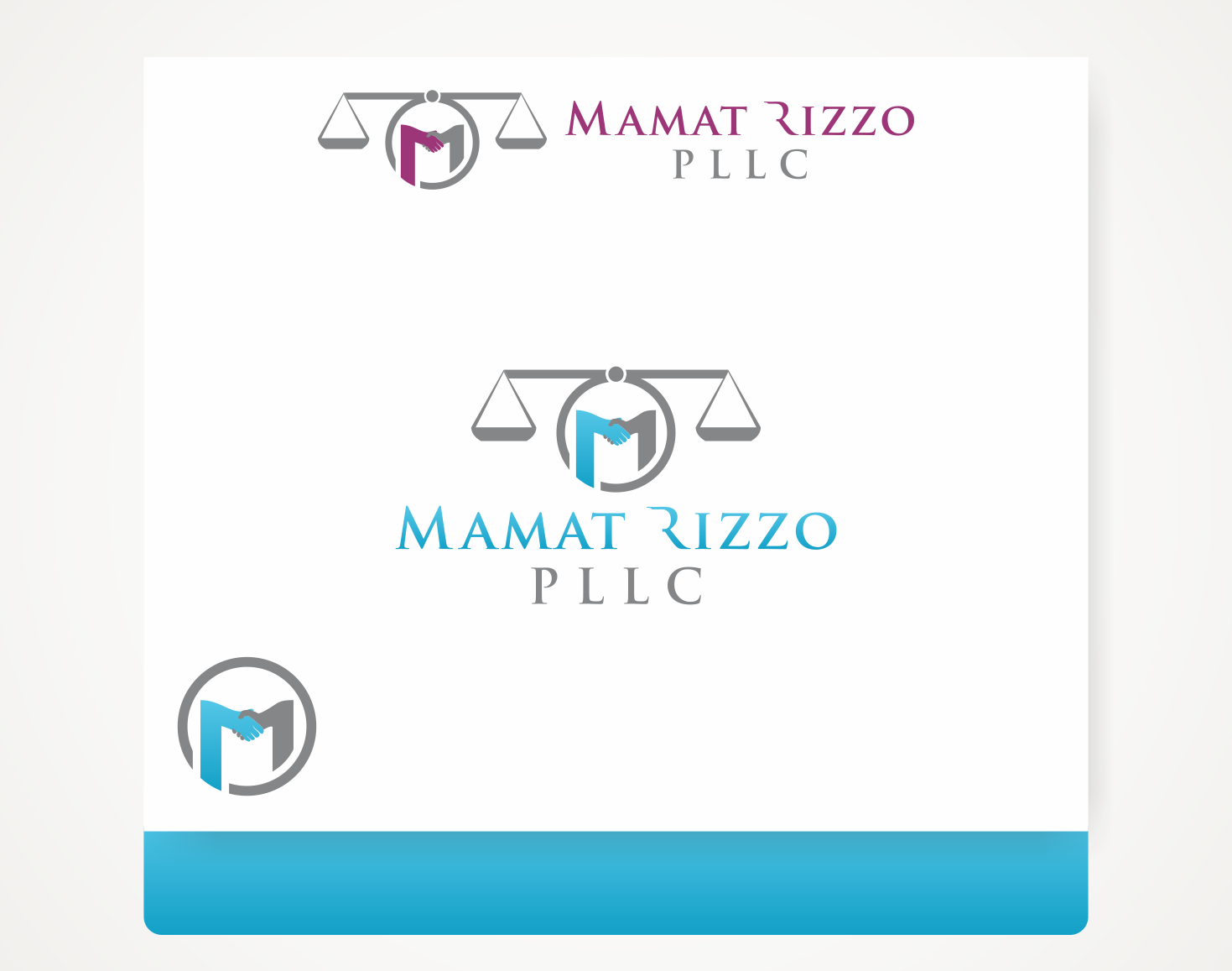 Logo Design by Savana for Steven Mamat, PLLC | Design #13344706