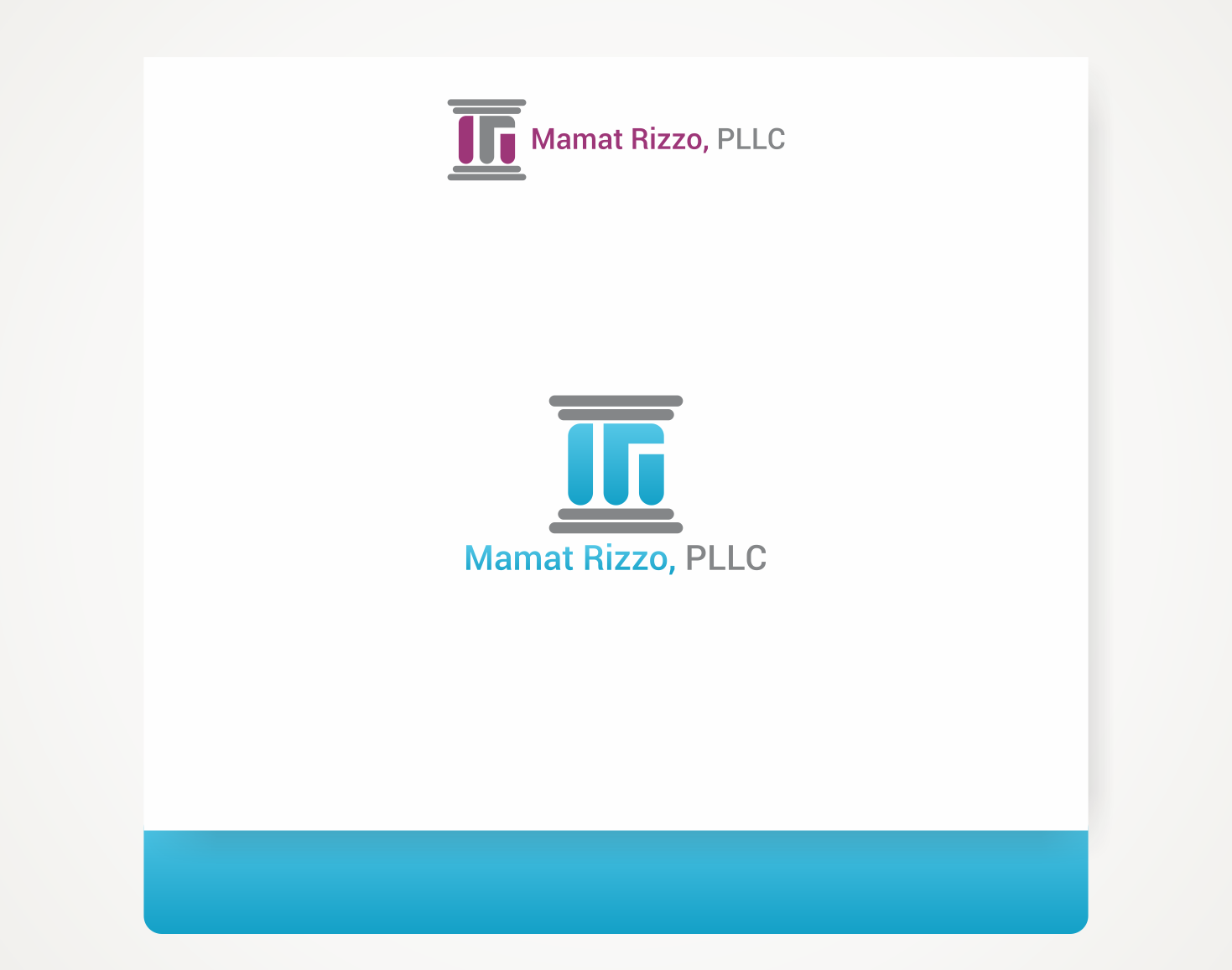 Logo Design by Savana for Steven Mamat, PLLC | Design #13344709