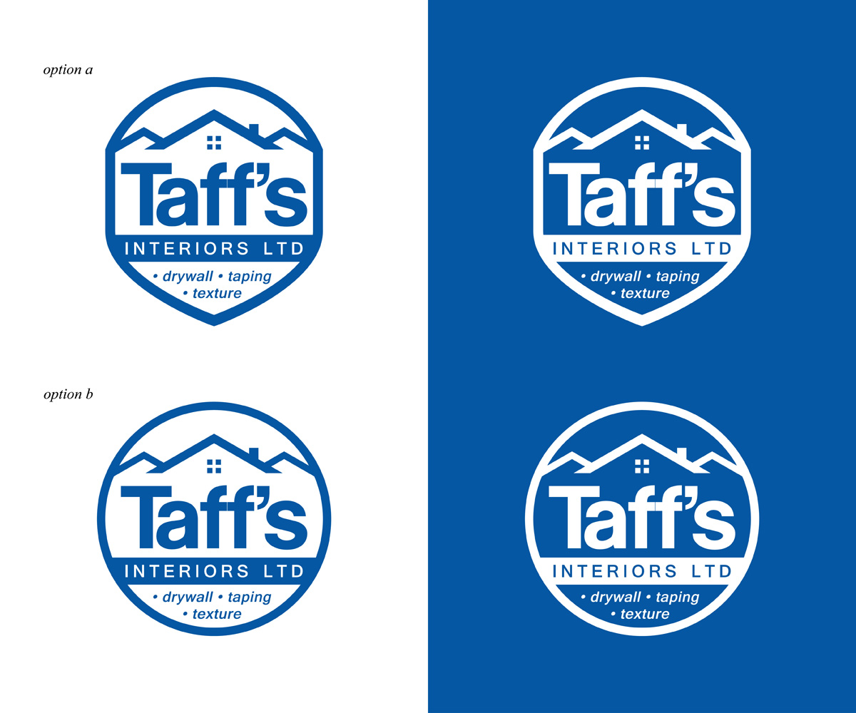 Logo-Design von MoonFeather für Taff's Interiors ltd.  | Design #13352889
