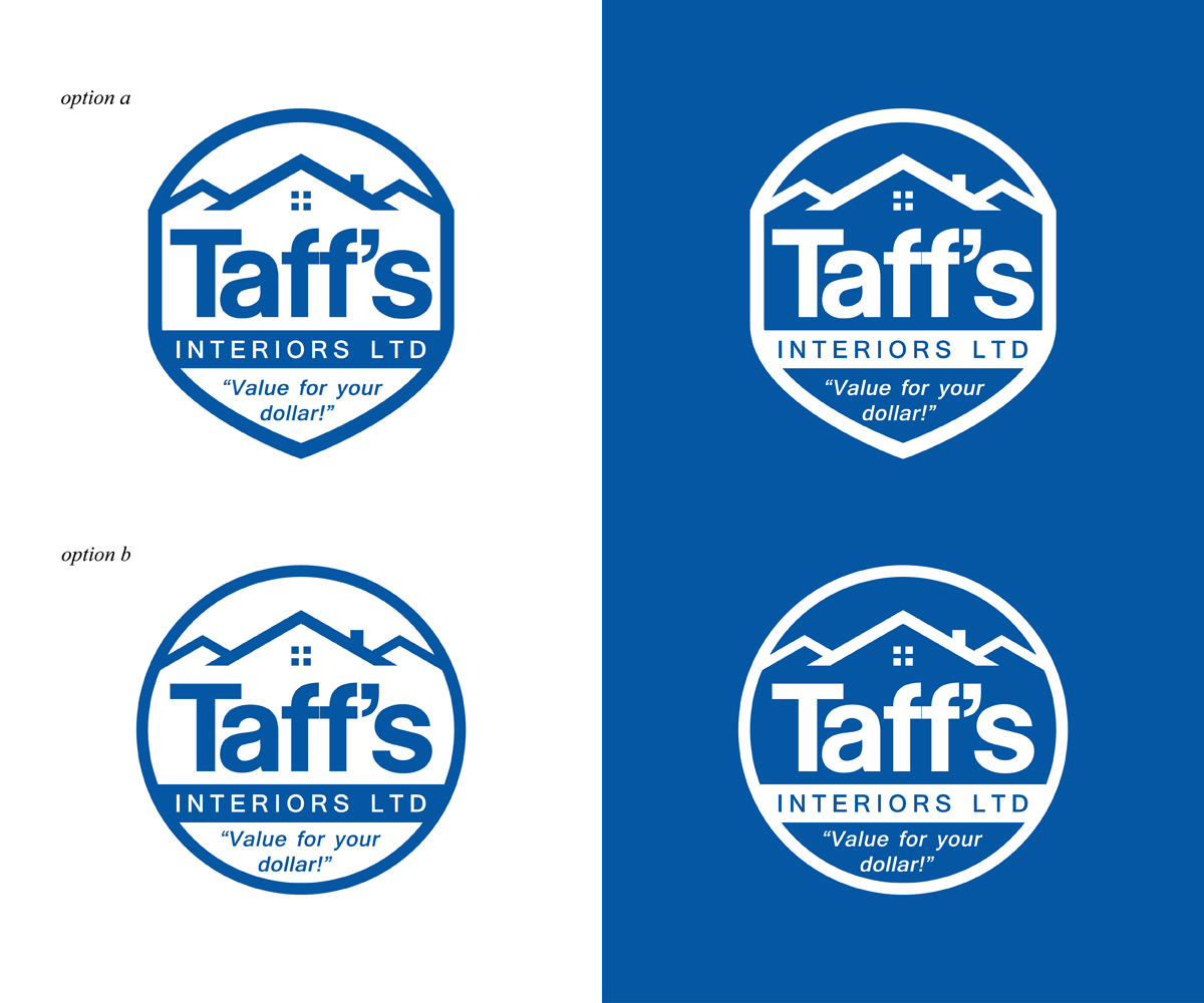 Masculine Elegant Construction Logo Design For Value Your Logo Design By Artmajesty For Taff S Interiors Ltd 13352893