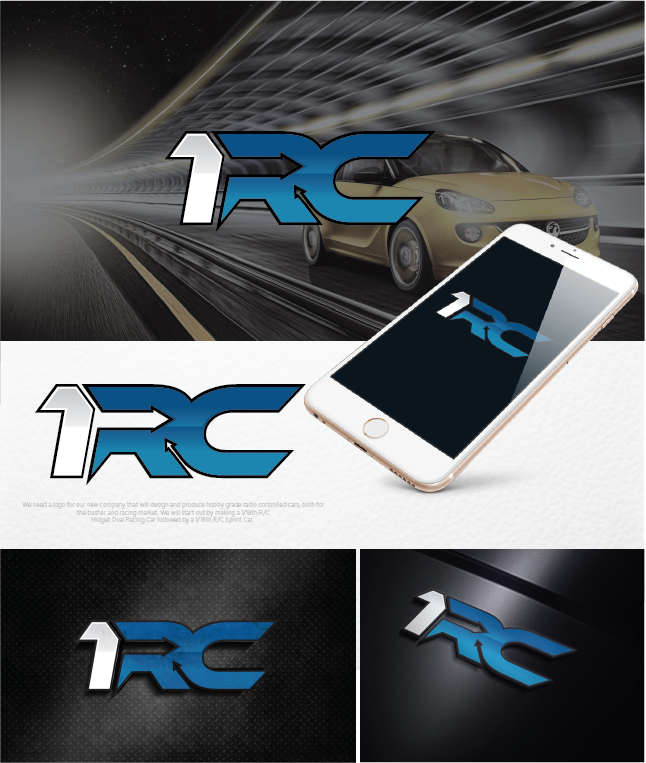 Logo Design by 8colors for 1RC | Design: #13471602