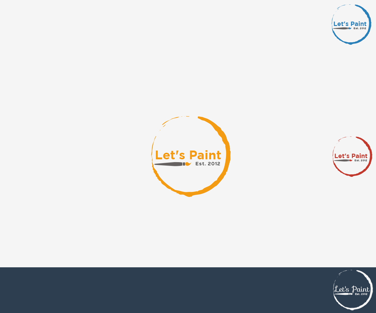 Diseño de Logo por King Cozy para Let's Paint! | Diseño #13352975