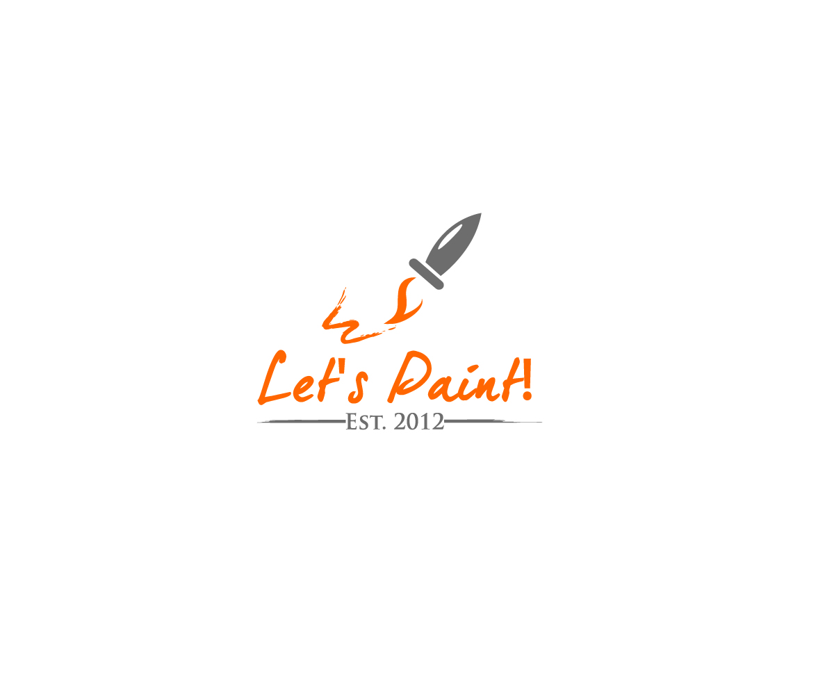 Logo-Design von e-art™ für Let's Paint! | Design #13360320