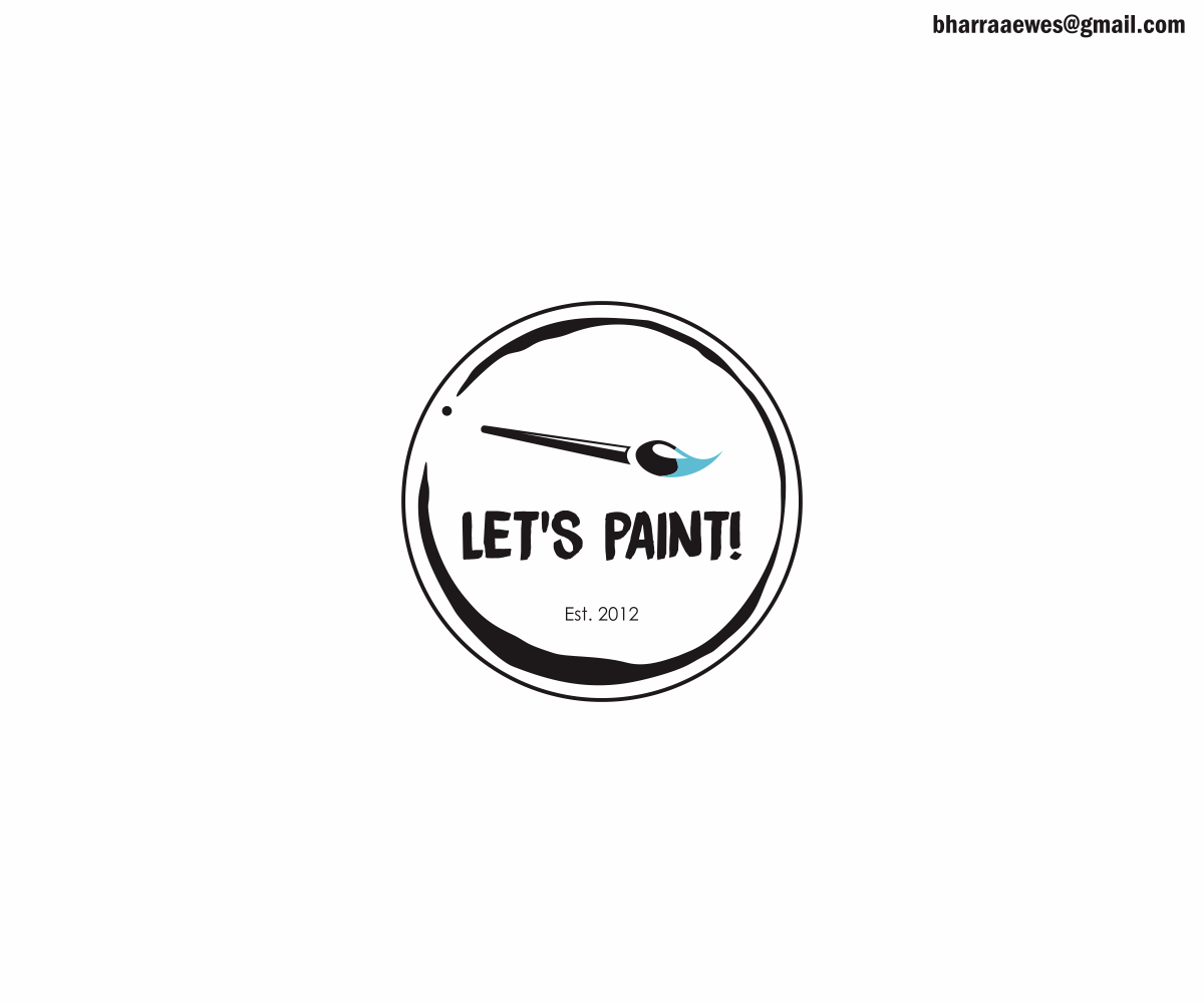 Diseño de Logo por bharraaewes para Let's Paint! | Diseño: #13376694