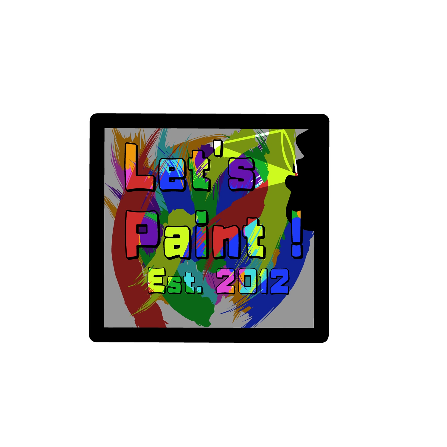 Logo-Design von izzy2crazy für Let's Paint! | Design #13374241