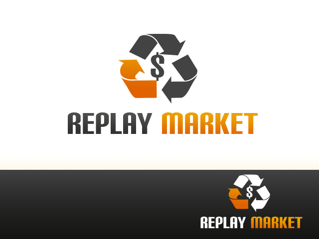 Logo Design by Tempted By Design for Replay Market | Design #32183
