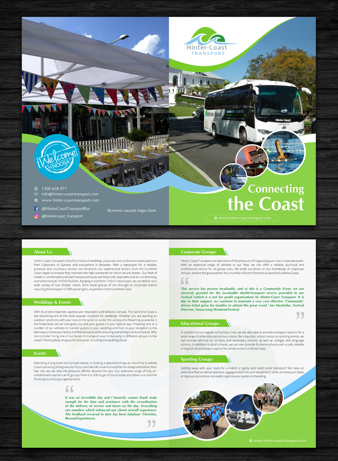 Brochure Design by ecorokerz for H+H Consulting | Design #13620189