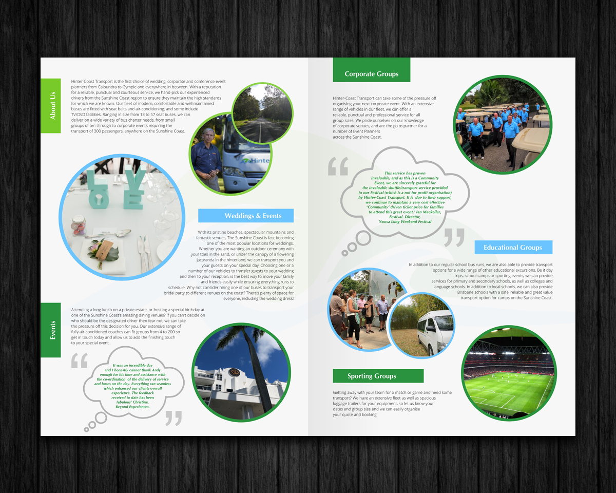 Brochure Design by ecorokerz for H+H Consulting | Design #13651238