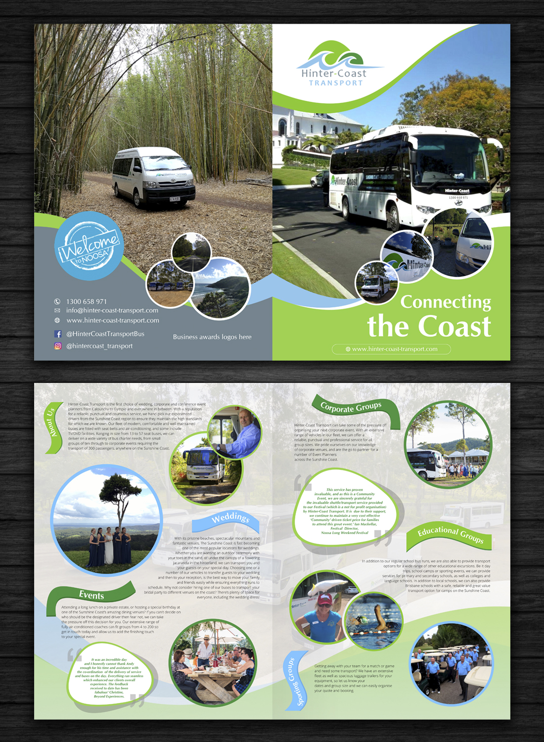 Brochure Design by ecorokerz for H+H Consulting | Design #13704935