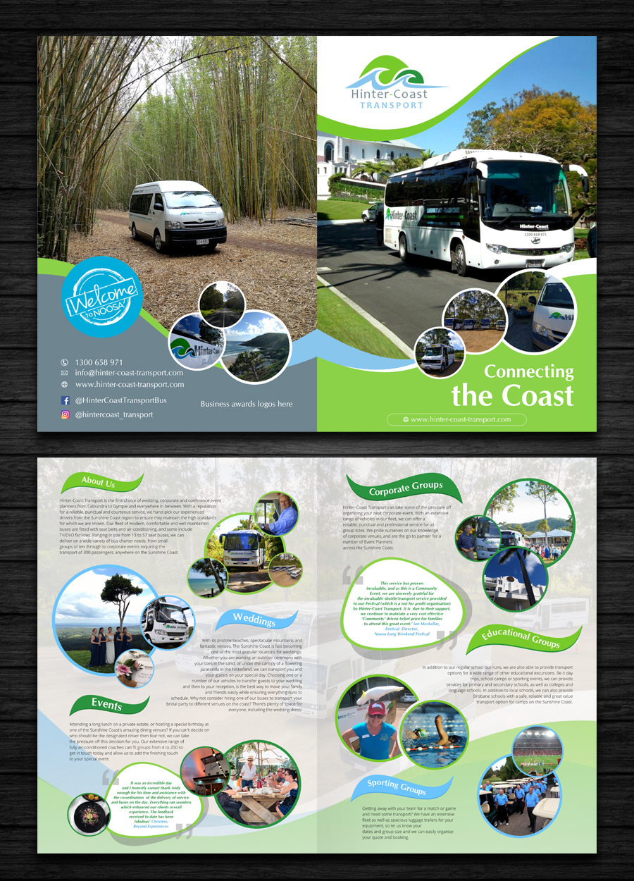 Brochure Design by ecorokerz for H+H Consulting | Design #13717437