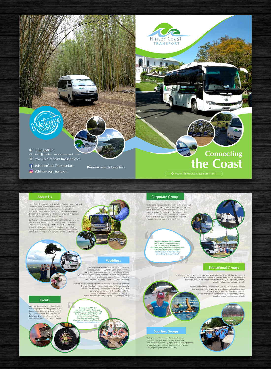 Brochure Design by ecorokerz for H+H Consulting | Design #13729922