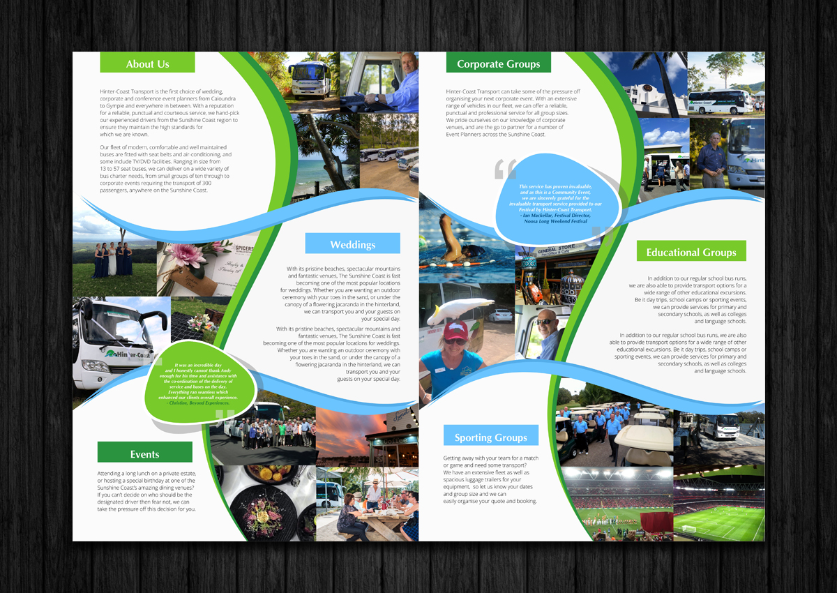 Brochure Design by ecorokerz for H+H Consulting | Design #13733375