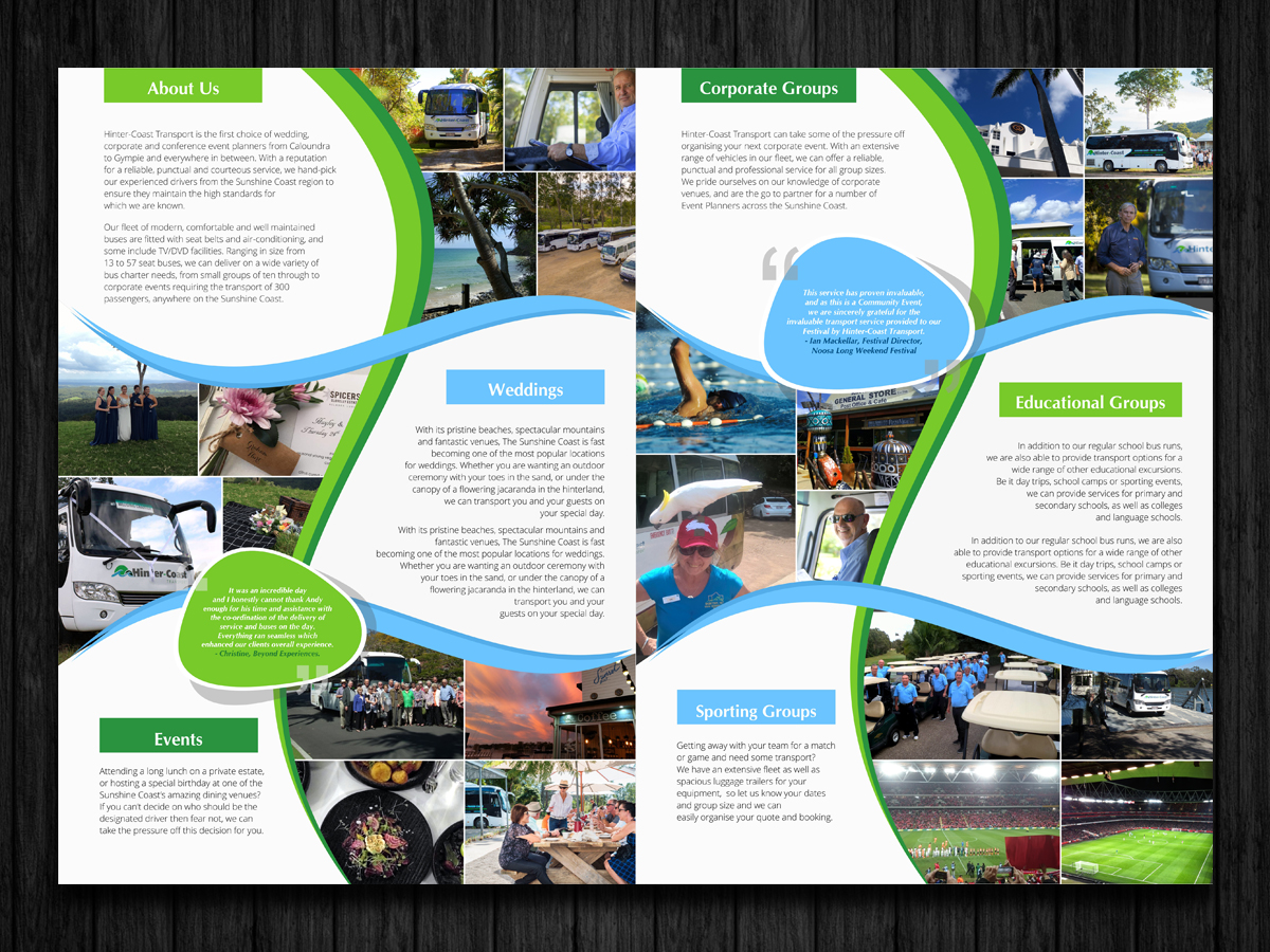 Brochure Design by ecorokerz for H+H Consulting | Design #13744943