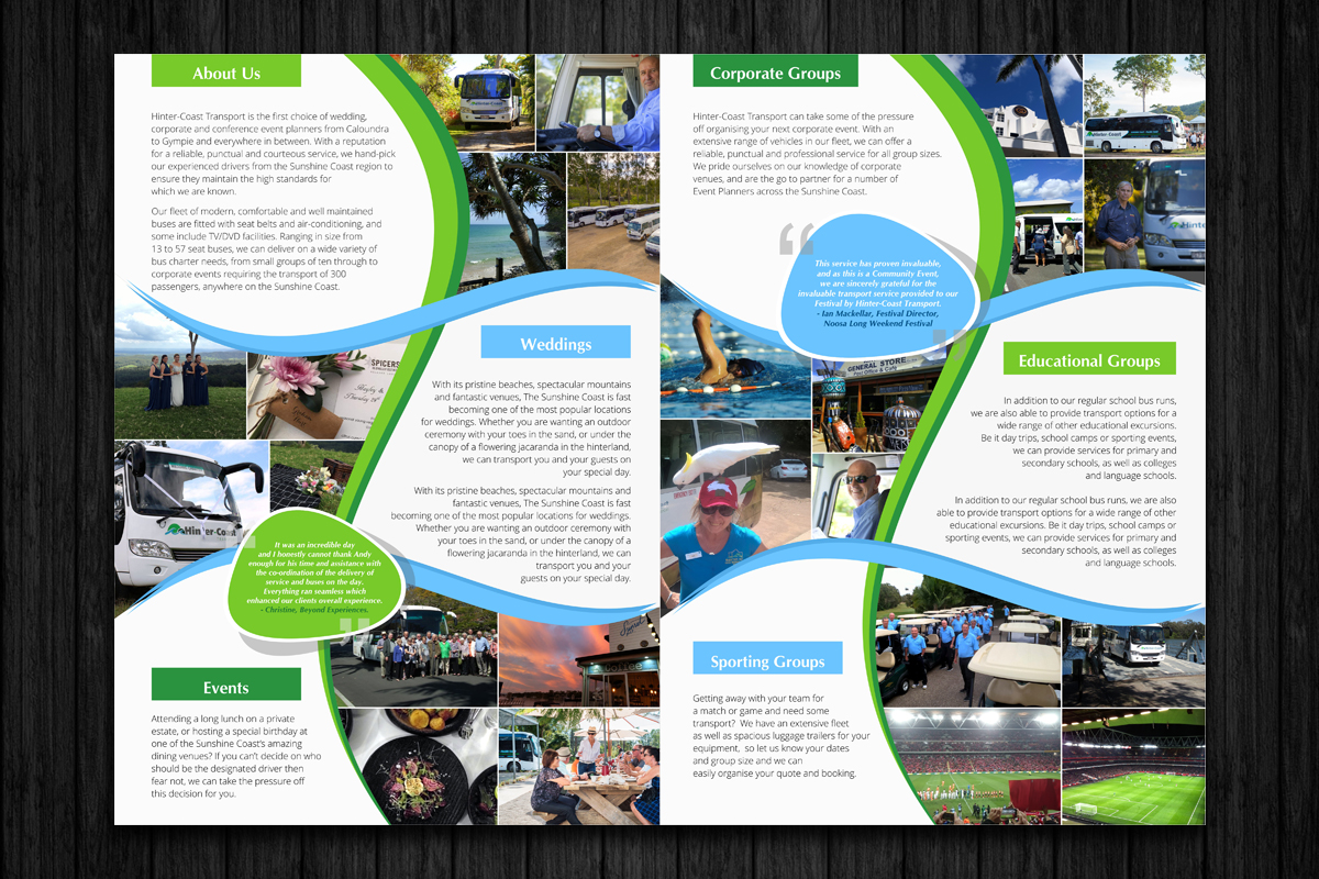 Brochure Design by ecorokerz for H+H Consulting | Design #13760013