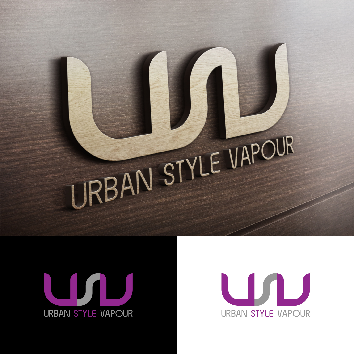 Logo Design by Muhammad Saaed for Urban Style Vapour | Design #13352522