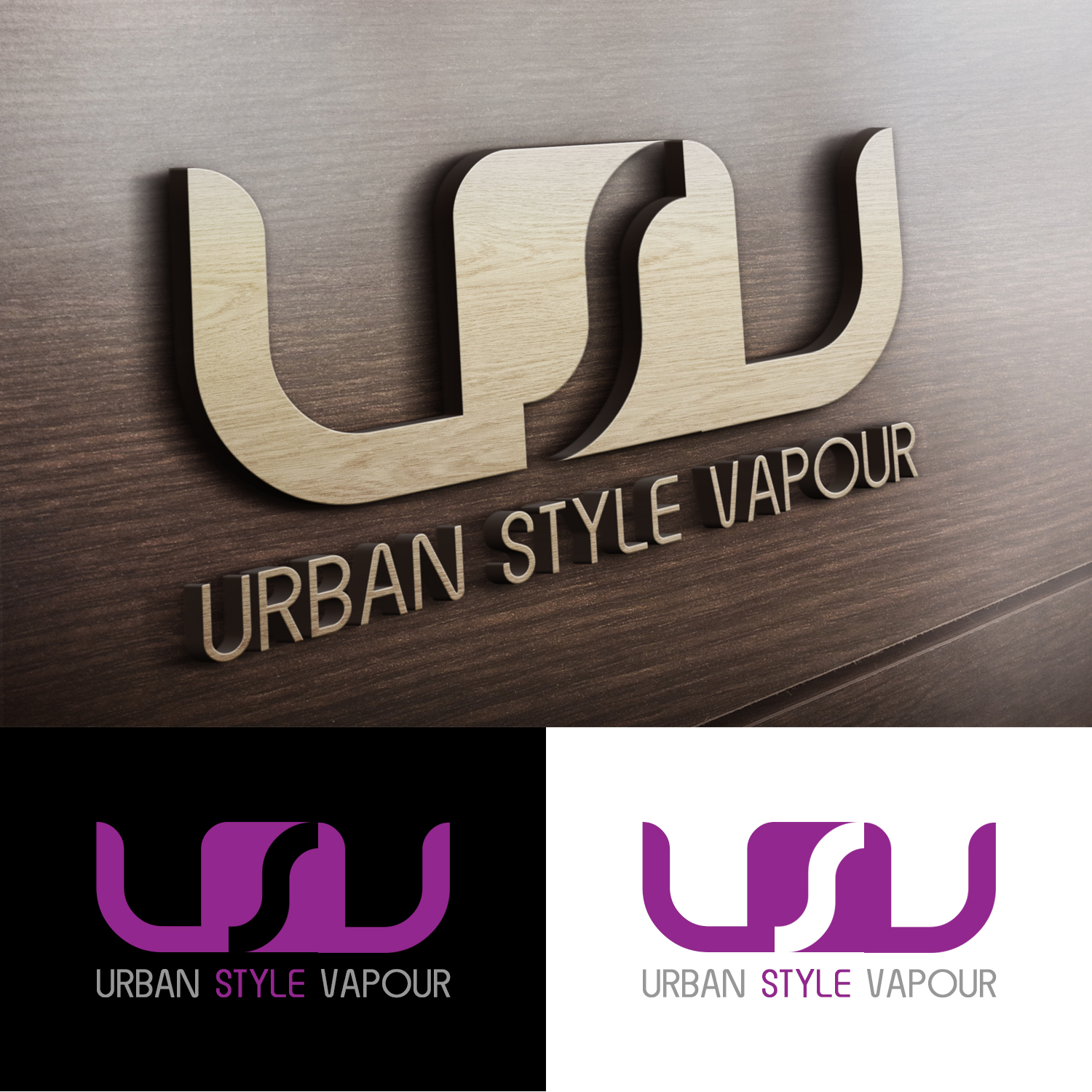 Logo Design by Muhammad Saaed for Urban Style Vapour | Design #13352543