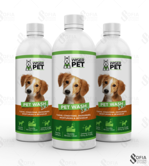 Quality label design for natural pet care range | Packaging Design by SofiaDesignStudio