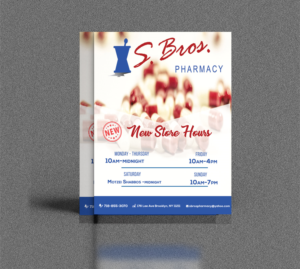 Flyer Design by Kowzi for S Bros Pharmacy | Design #13380587