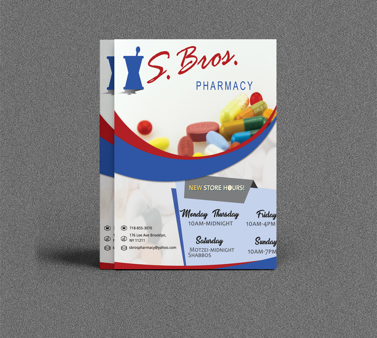 Flyer Design by Kowzi for S Bros Pharmacy | Design #13384465