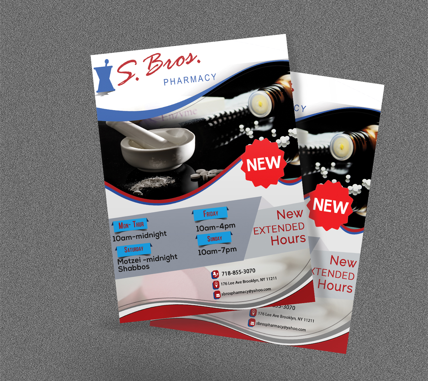 Flyer Design by Kowzi for S Bros Pharmacy | Design #13385339