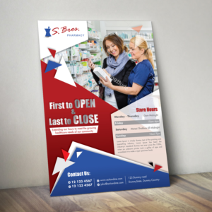 Flyer-Design von tanmoy.pramanik für S Bros Pharmacy | Design: #13379394