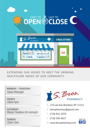 Flyer-Design von Marketing Wings für S Bros Pharmacy | Design: #13396726
