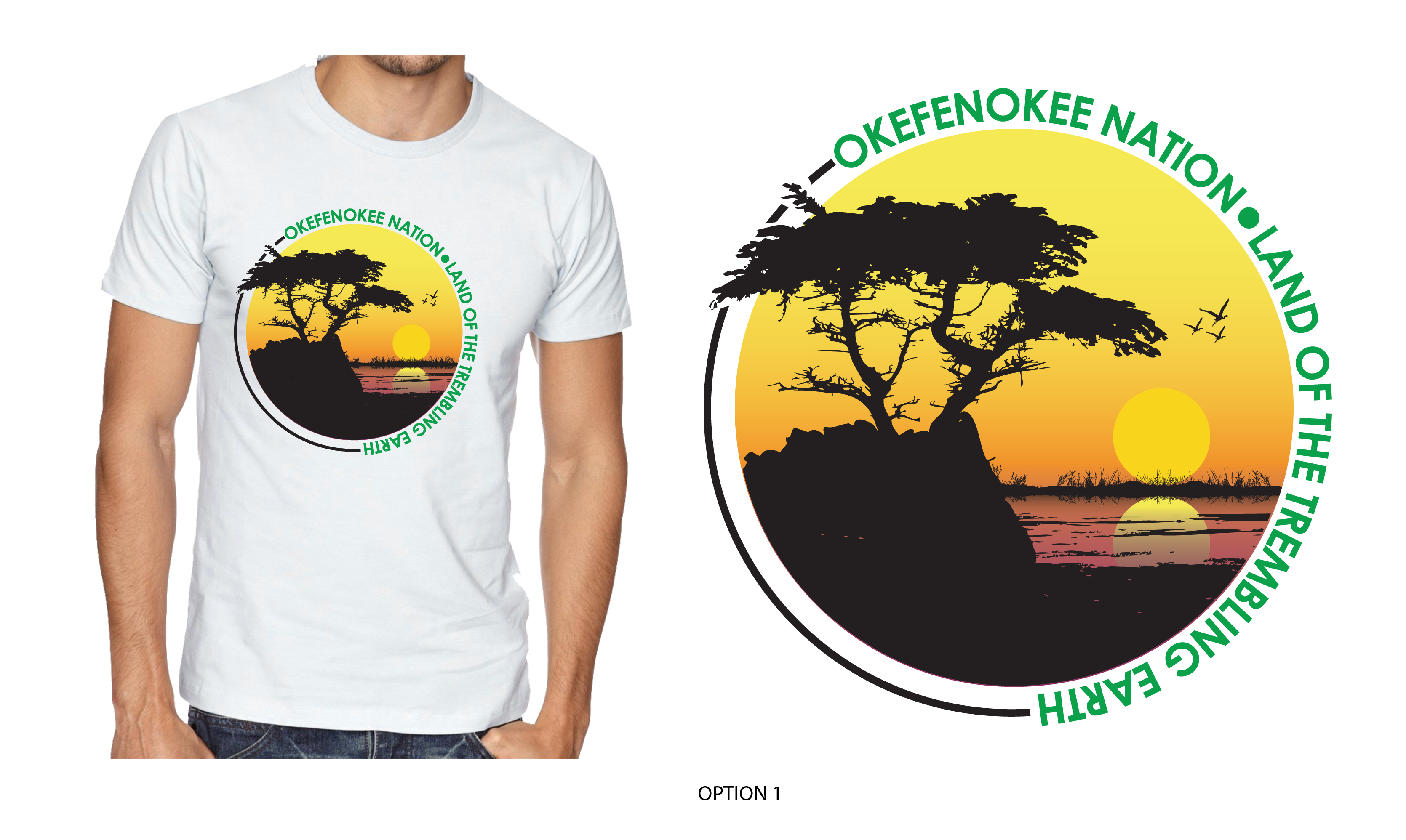 T-Shirt-Design von DerpJuls für Okefenokee Nation LLC | Design #13360127