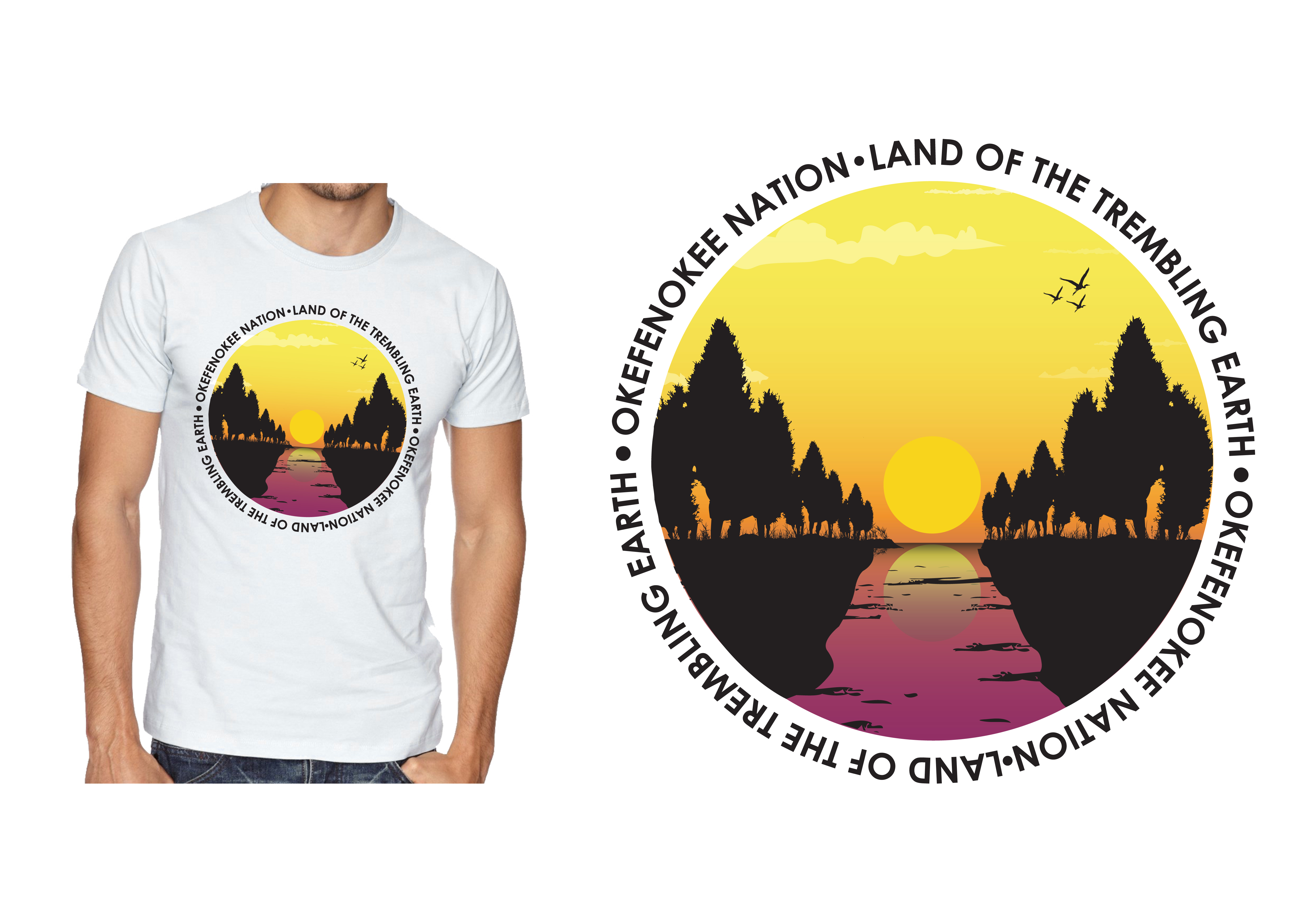 T-shirt Design by DerpJuls for Okefenokee Nation LLC | Design #13368986