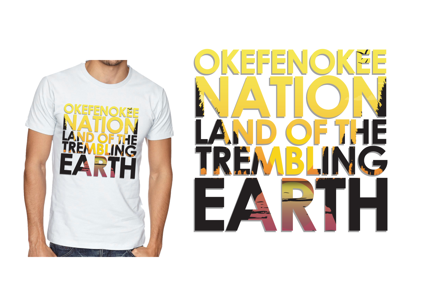 T-shirt Design by DerpJuls for Okefenokee Nation LLC | Design #13369264