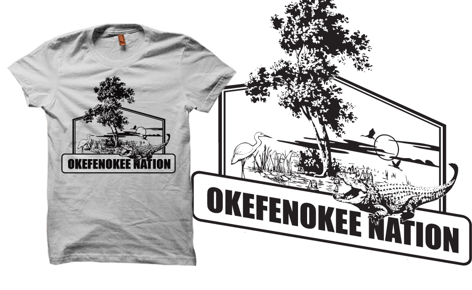 Diseño de Camiseta por Ambrech para Okefenokee Nation LLC | Diseño #13397544