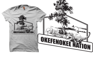 Diseño de Camiseta por Ambrech para Okefenokee Nation LLC | Diseño: #13397544