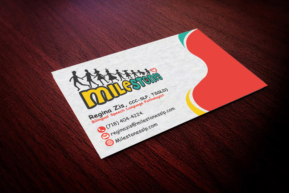 Business Card Design by Hardcore Design for Milestones | Design #13475053