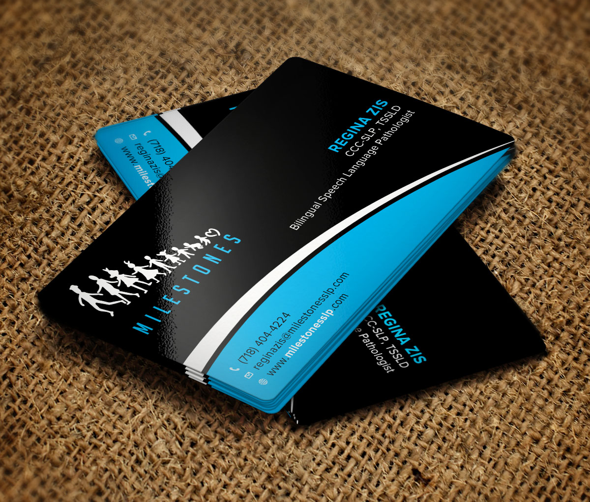 Visitenkarten-Design von Verified artistry (Design garden) für Milestones | Design #13447448