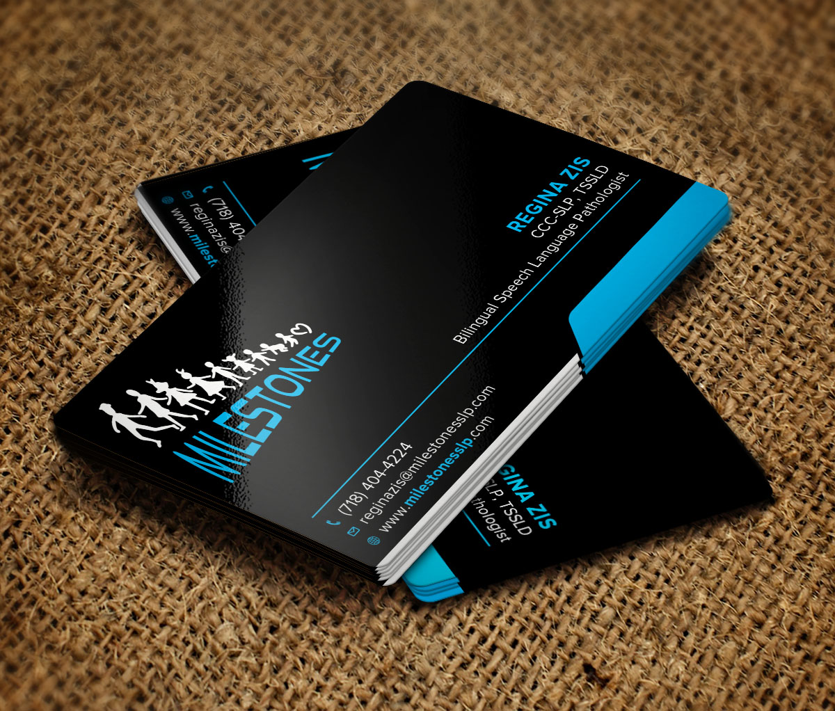 Visitenkarten-Design von Verified artistry (Design garden) für Milestones | Design #13447451