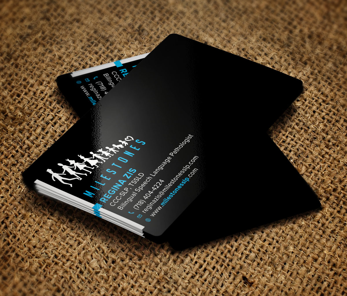 Business Card Design by Verified artistry (Design garden) for Milestones | Design #13447454