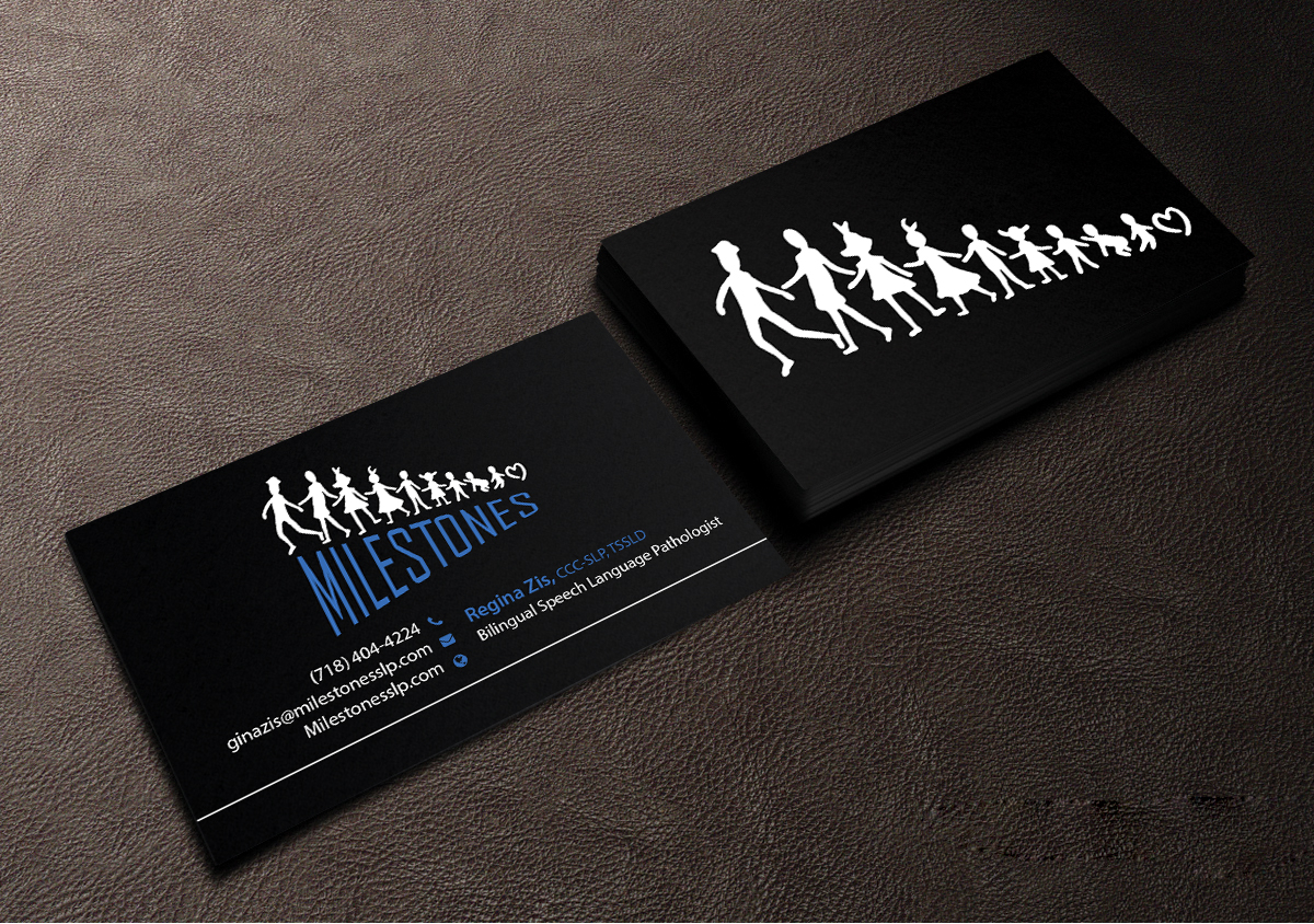 Visitenkarten-Design von Creations Box 2015 für Milestones | Design #13373698
