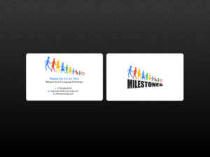 Visitenkarten-Design von Creations Box 2015 für Milestones | Design: #13373702